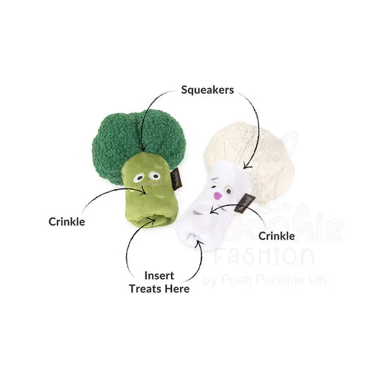 Picked Fresh Veggie Munch Duo Dog Toy by P.l.a.y - P.l.a.y - 2