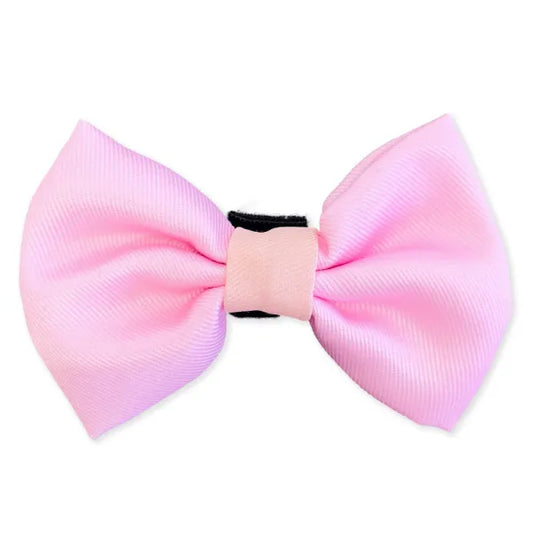 Pink Dog Bow Tie - Piggie - 1