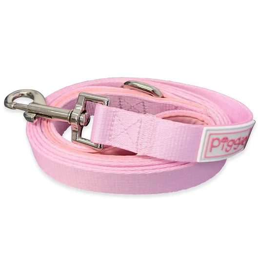Pink Dog Lead with Padded Handle - Piggie - 1