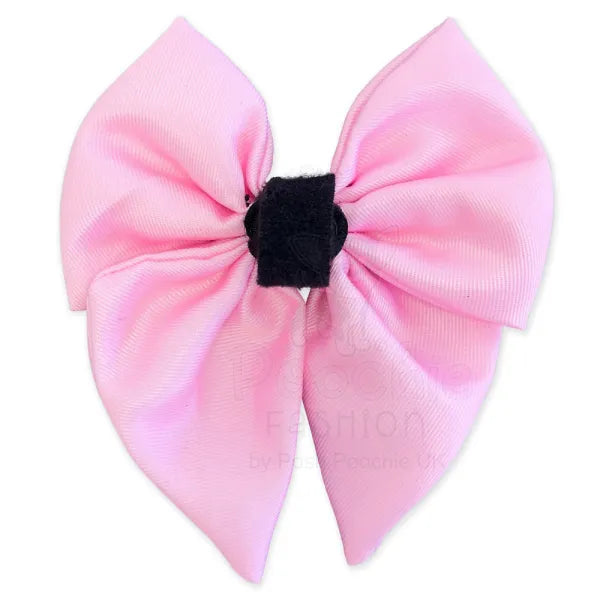 Pink Dog Sailor Bow Tie - Piggie - 2