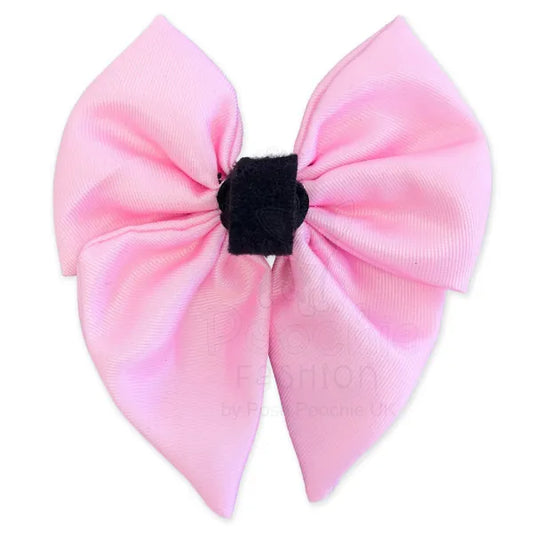 Pink Dog Sailor Bow Tie - Piggie - 2