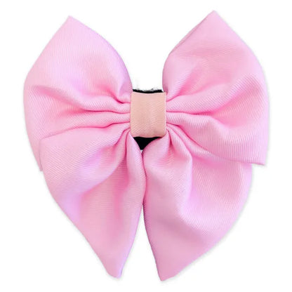 Pink Dog Sailor Bow Tie - Piggie - 1