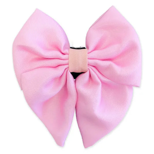 Pink Dog Sailor Bow Tie - Piggie - 1