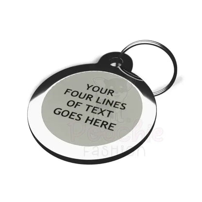 Pink Hearts Cat Id Tag - Ps Pet Tags - 4