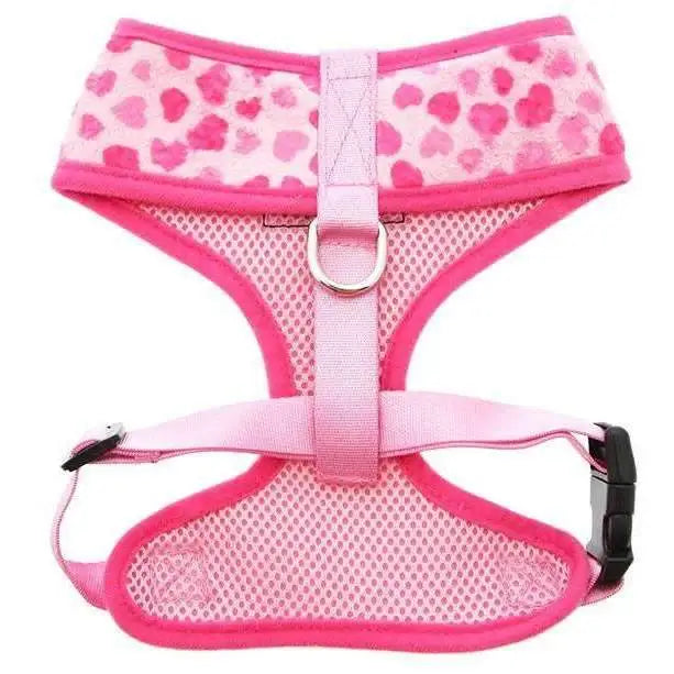 Pink Hearts Dog Harness Xlarge and Lead - Sale - 3