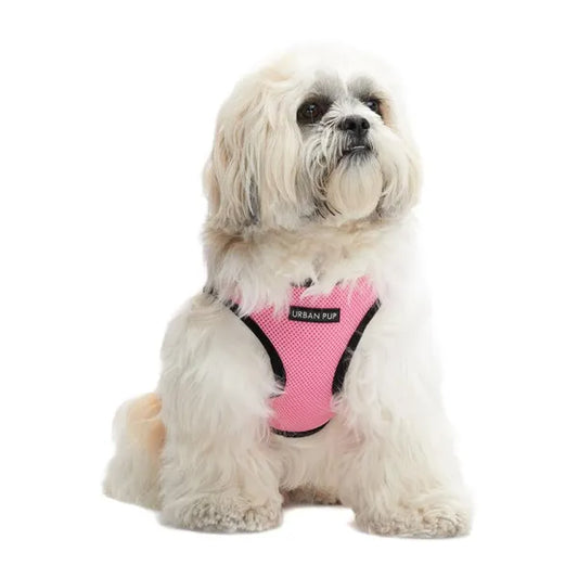 Pink Soft Mesh Step in Dog Harness - Sale - 1