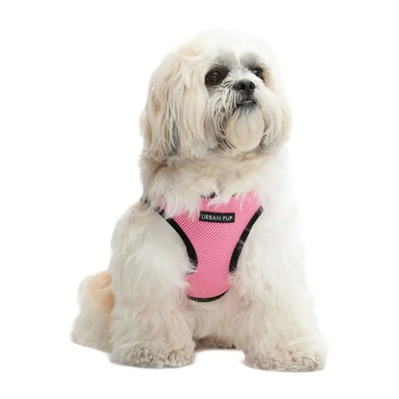 Pink Soft Mesh Vest Dog Harness - Urban - 2