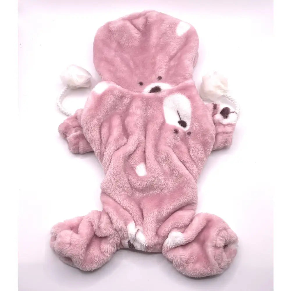 Pink Teddy Onesie Dog Pyjamas - Posh Pawz - 1