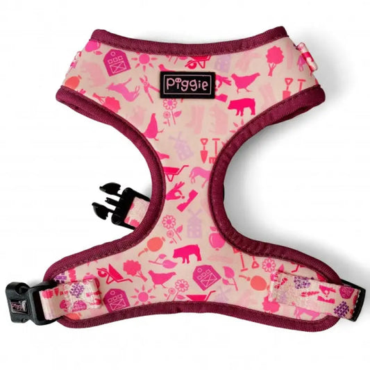 Pinky Farm Adjustable Dog Harness - Piggie - 1