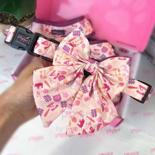 Pinky Farm Dog Sailor Bow Tie Piggie 2