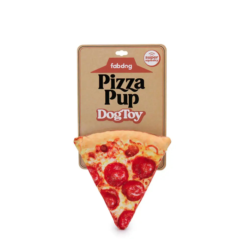 Pizza Pup Slice Dog Toy by Fabdog - Fabdog - 1