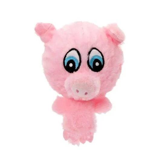 Porky the Pig Plush and Squeaky Dog Toy - Posh Pawz - 1