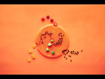 SPIN Accessories Lick Flying Disc Feeder In Orange - Level Medium