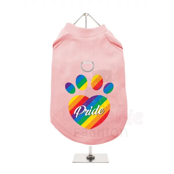 Pride Harness Lined Dog T-shirt - Urban - 4