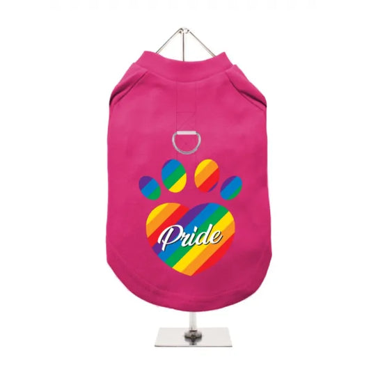 Pride Harness Lined Dog T-shirt - Urban - 1