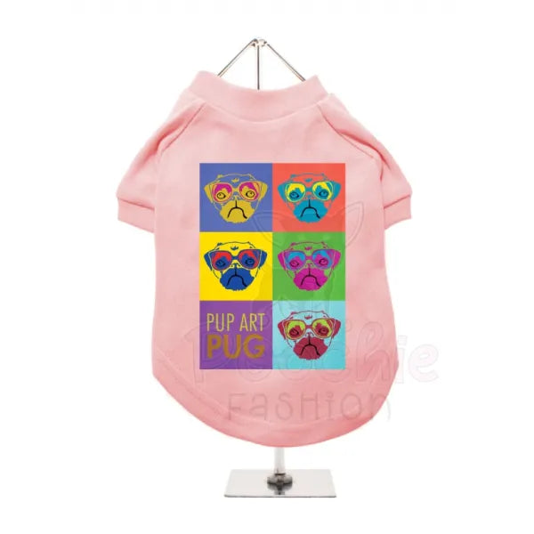 Pug Pup Art Dog T-shirt - Urban - 4