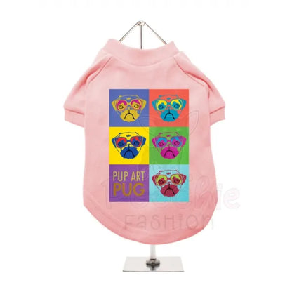 Pug Pup Art Dog T-shirt - Urban - 4