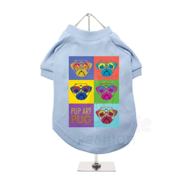 Pug Pup Art Dog T-shirt - Urban - 3