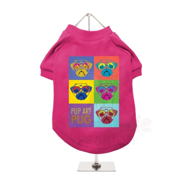 Pug Pup Art Dog T-shirt - Urban - 2