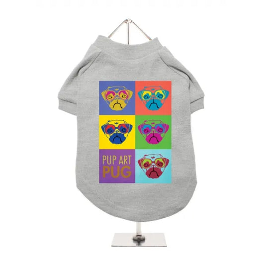 Pug Pup Art Dog T-shirt - Urban - 1