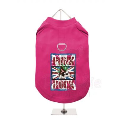 Punk Rock Uk Harness Lined Dog T-shirt - Urban - 5