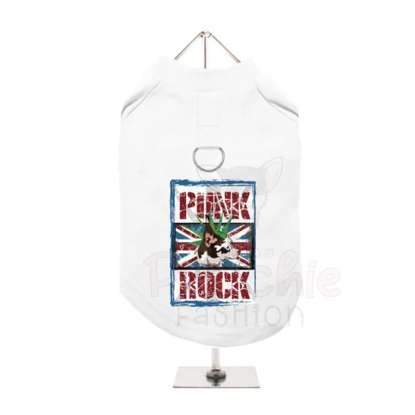 Punk Rock Uk Harness Lined Dog T-shirt - Urban - 3