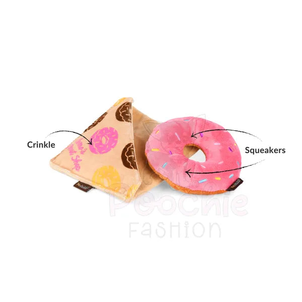 Pup Cup Cafe Doughboy Donut Dog Toy by P.l.a.y - P.l.a.y - 2