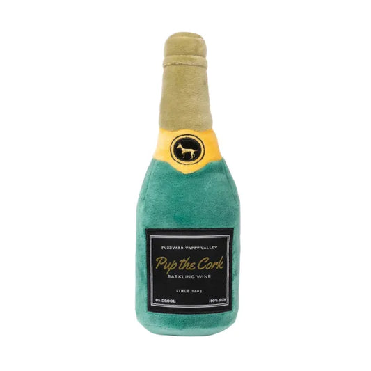 Pup the Cork Sparkling Wine Dog Toy by Fuzzyard - Fuzzyard - 1