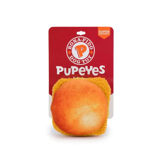 Pupeyes Chicken Sandwich Dog Toy by Fabdog - Fabdog - 1