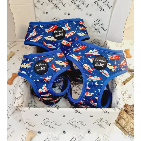 Racing Rockets Dog Harness - Pet Pooch - 1