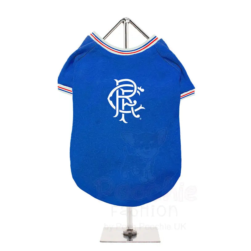 Rangers Football Team Personalised Dog T-shirt - Sale - 2