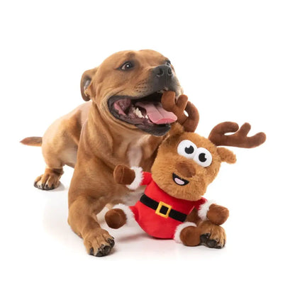 Reggie Claus Reindeer Christmas Dog Toy by Fuzzyard - Fuzzyard - 2