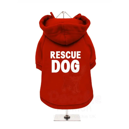 Rescue Dog Hoodie Sweatshirt - Poochie Fashion - 2