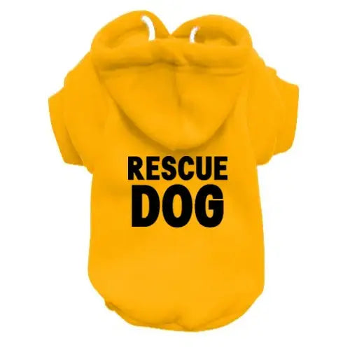 Rescue Dog Hoodie Sweatshirt - Poochie Fashion - 1
