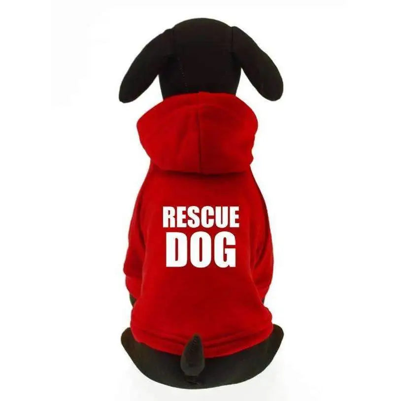 Rescue Dog Hoodie Sweatshirt - Rich Paw - 1
