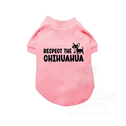 Respect the Chihuahua Dog T-shirt - Rich Paw - 2