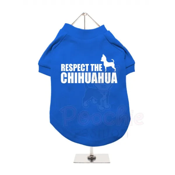 Respect the Chihuahua Dog T-shirt - Urban - 2