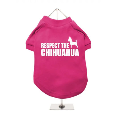 Respect the Chihuahua Dog T-shirt - Urban - 1