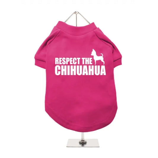 Respect the Chihuahua Dog T-shirt - Urban - 1