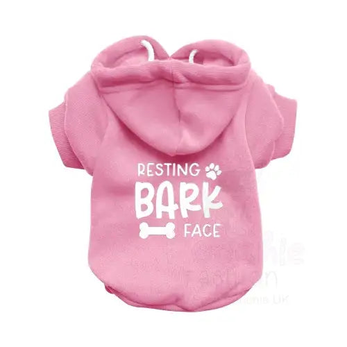 Resting Bark Face Dog Hoodie - Rich Paw - 4