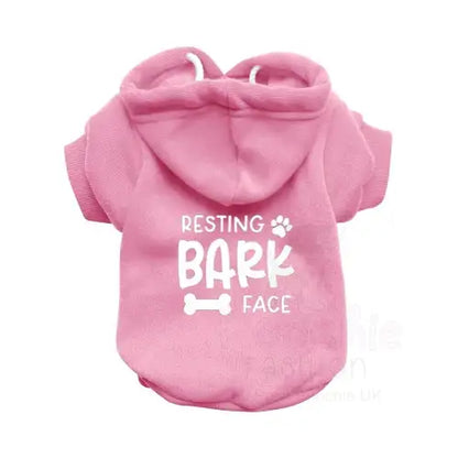 Resting Bark Face Dog Hoodie - Rich Paw - 4