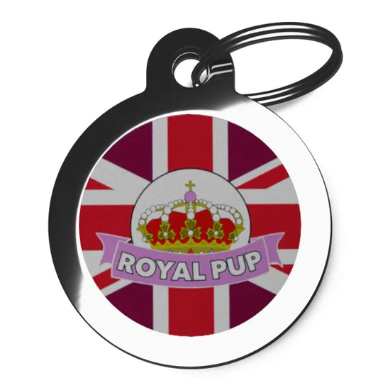 Royal Pup Pink Id Tag - Ps Pet Tags - 1