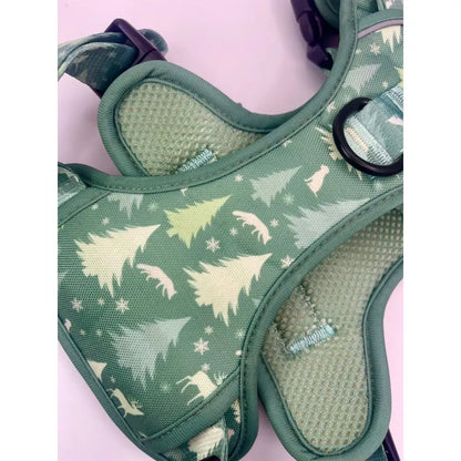Rugged Rover™ Dog Harness – Heavy Duty No-pull with Handles - Evergreen Trails - Pupclub Couture - 4