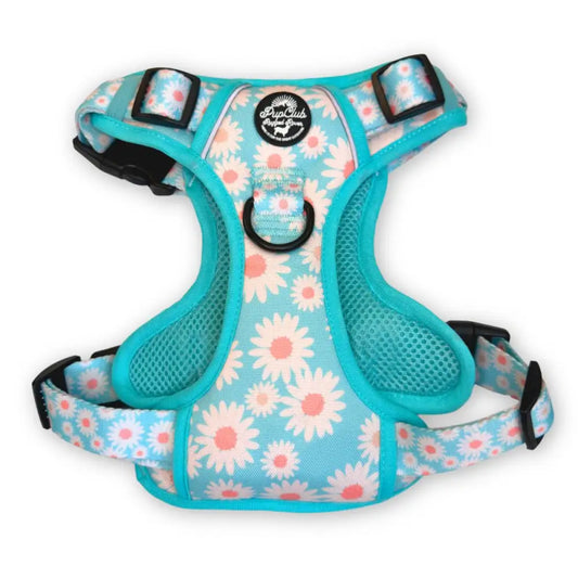 Rugged Rover™ Harness - Pastel Daisy - Pupclub Couture - 1