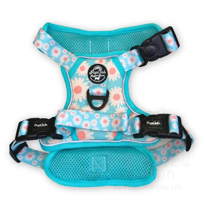 Rugged Rover™ Harness - Pastel Daisy - Pupclub Couture - 2