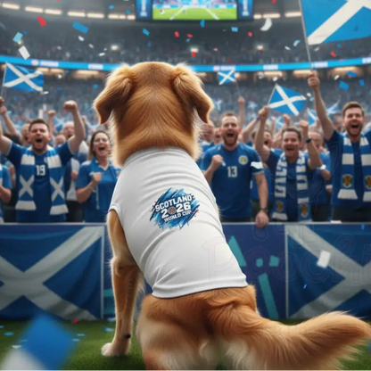 Scotland World Cup 2026 Dog Football Shirt - Poochie Fashion - 2