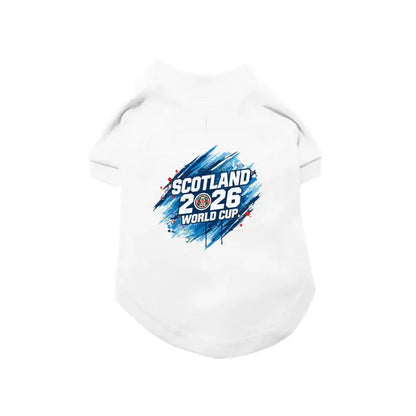 Scotland World Cup 2026 Dog Football Shirt - Poochie Fashion - 1