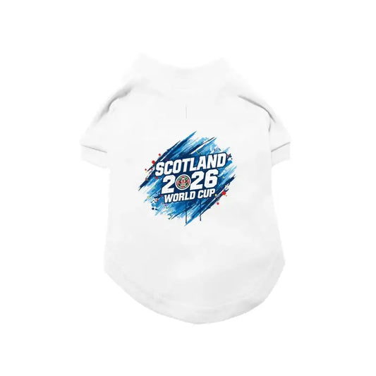 Scotland World Cup 2026 Dog Football Shirt - Poochie Fashion - 1