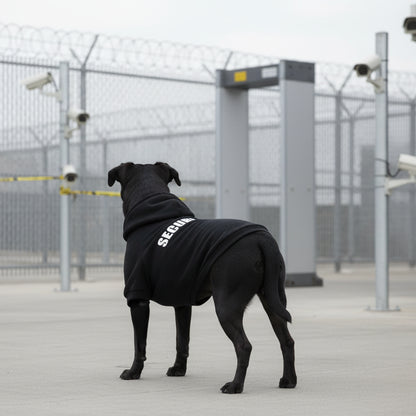 Security Dog Hoodie Sweatshirt - Poochie Fashion - 1