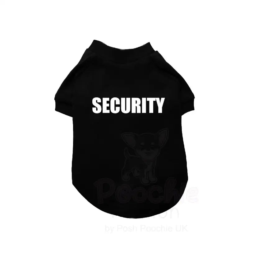 Security Dog T-shirt - Poochie Fashion - 2